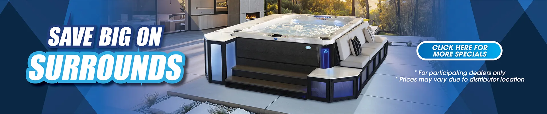 Calspas hot tub being used in a family setting - Flagstaff