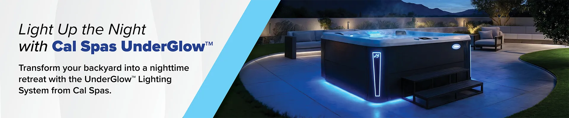 Calspas hot tub being used in a family setting - Flagstaff